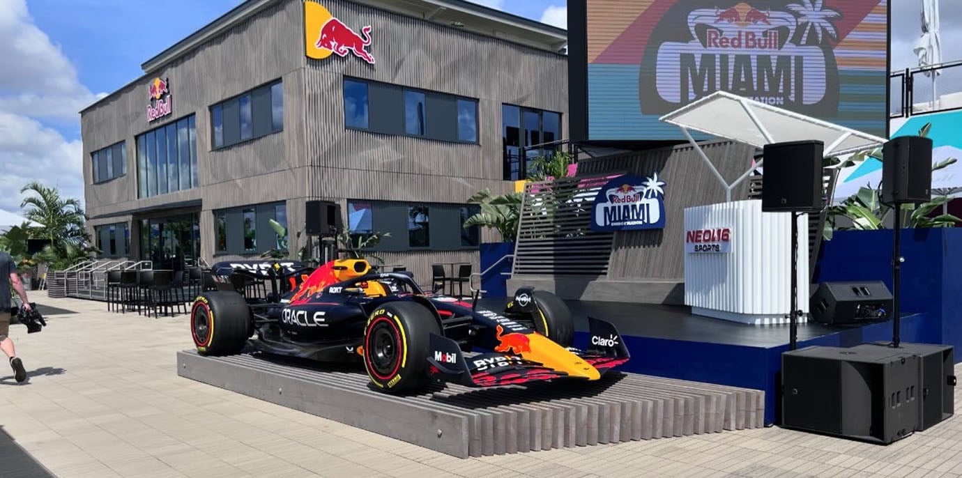 Red Bull F1 Miami Template Banner